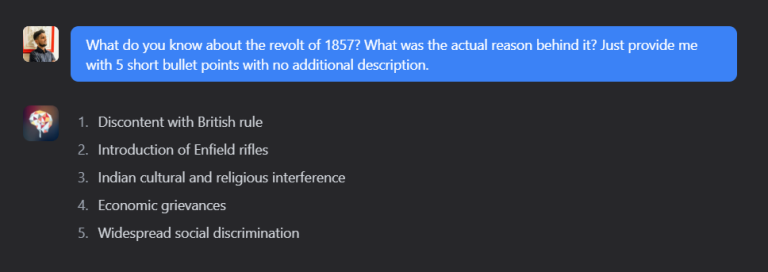 Asking history questions to GPT-4